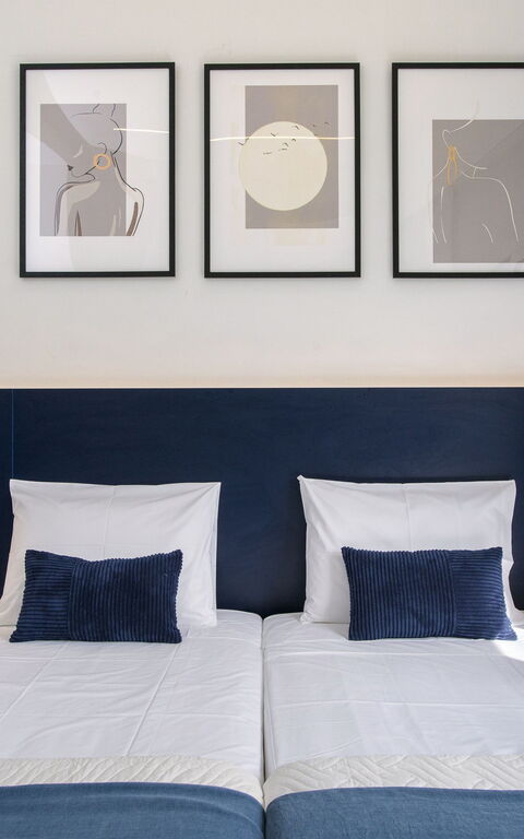 Villa Aurora Blue: slaapkamer