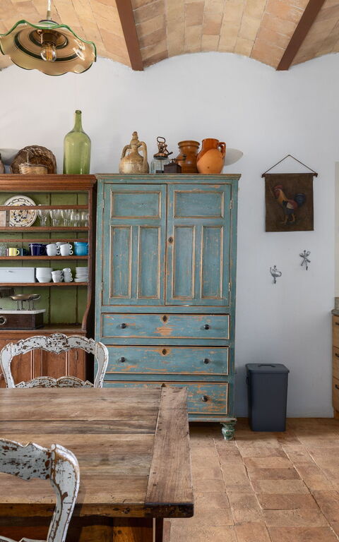 Casale Delle Mele: Keuken, Lunchroom