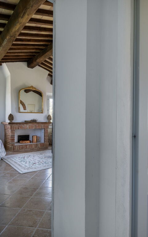 Casale Delle Mele: Badkamer, slaapkamer