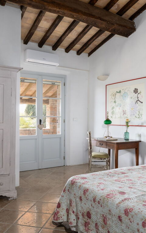 Casale Delle Mele: slaapkamer