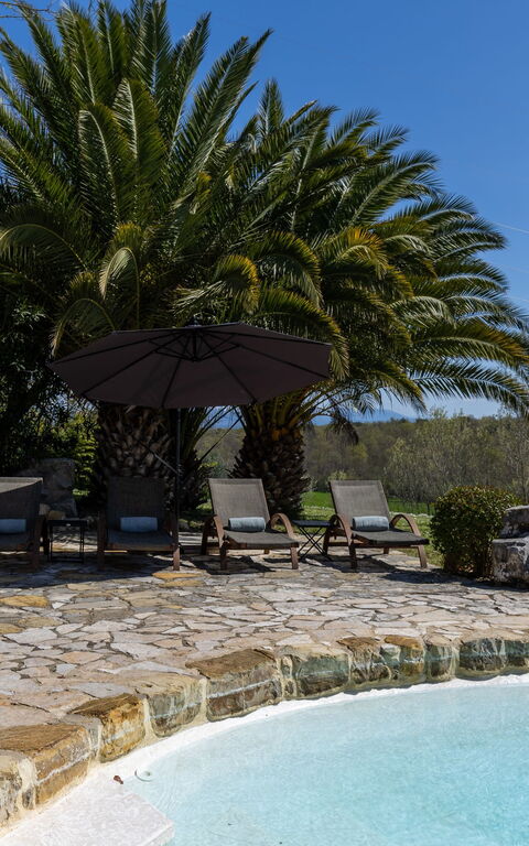 Casale Delle Mele: Tuin, zwembad