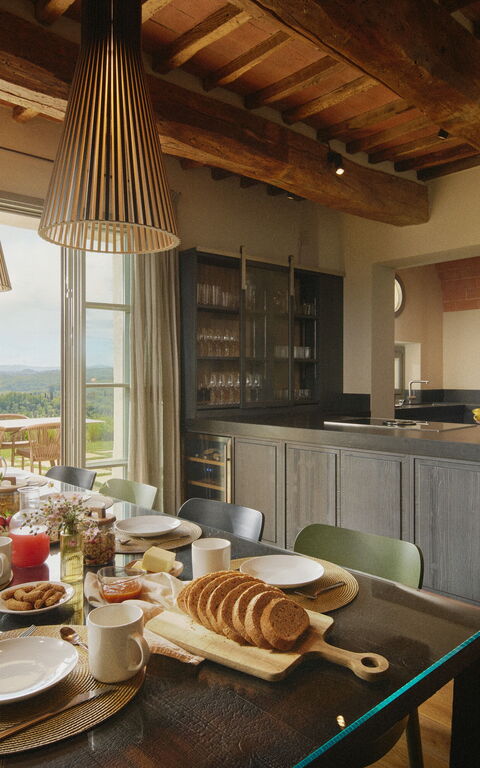 Villa Elmi: Keuken, Woonkamer