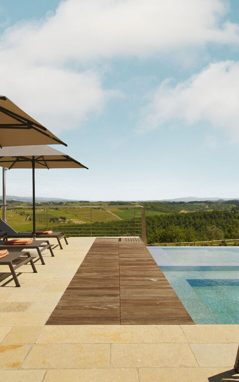 Villa Elmi: Buitenkanten, Buitenshuis, Keer bekeken, zwembad