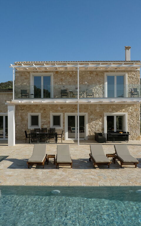 Villa Sunset: Buitenkanten, Buitenshuis, zwembad