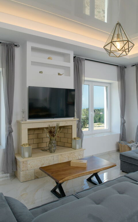 Villa Sunset: Woonkamer