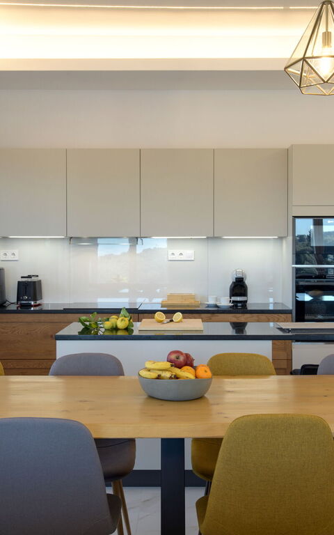 Villa Sunset: Keuken, Lunchroom