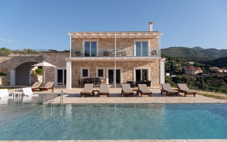 Villa Sunset: Buitenkanten, Buitenshuis, zwembad