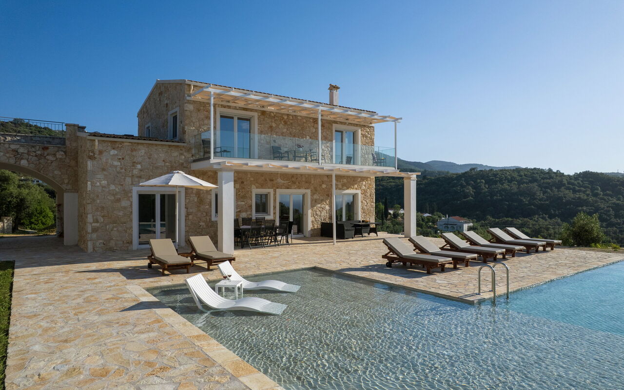 Villa Sunset: Buitenkanten, Buitenshuis, zwembad