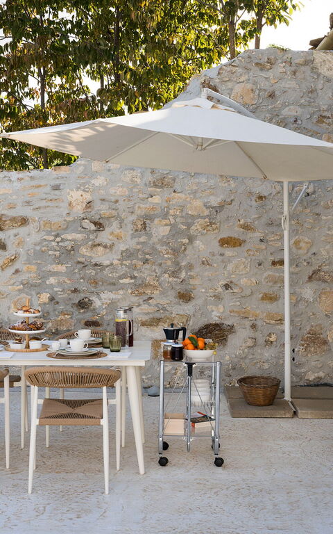 Villa Sike: Balkon / terras / patio, Buitenkanten, Buitenshuis