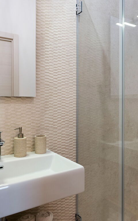 Villa Sike: Badkamer