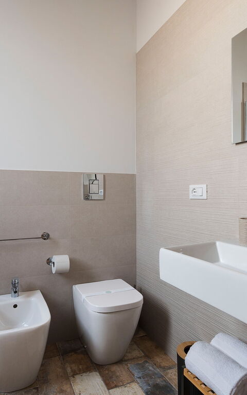 Villa Sike: Badkamer