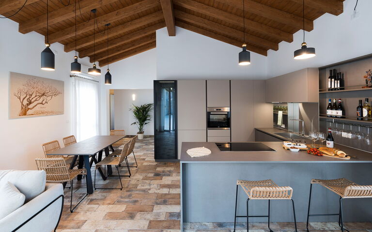 Villa Sike: Keuken, Lunchroom