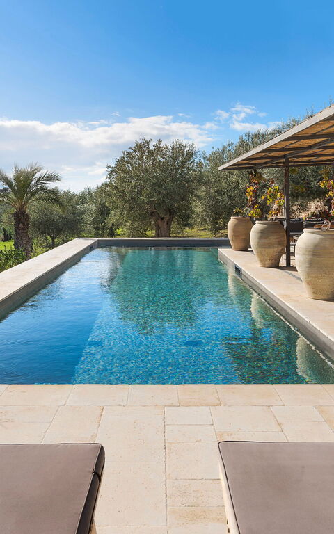 Villa Zigulì: Buitenkanten, Buitenshuis, Keer bekeken, zwembad