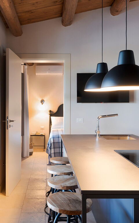 Villa Zigulì: Keuken, Lunchroom