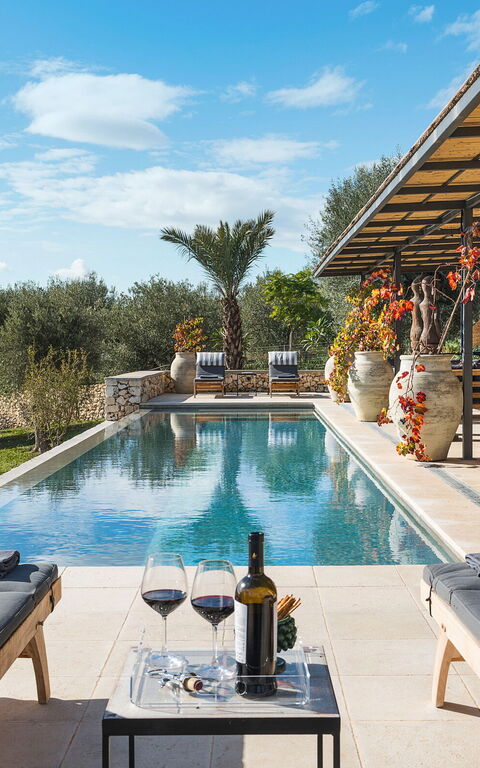 Villa Zigulotto: Buitenkanten, Buitenshuis, Keer bekeken, zwembad