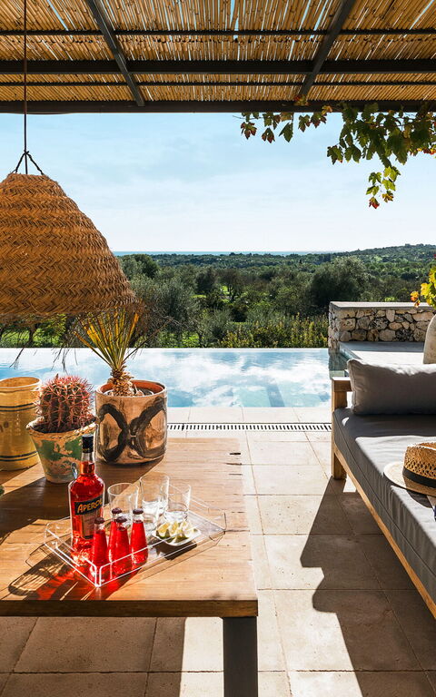 Villa Zigulotto: Balkon / terras / patio, Buitenkanten, Buitenshuis, Keer bekeken, zwembad