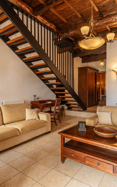 Villa Faye: Woonkamer