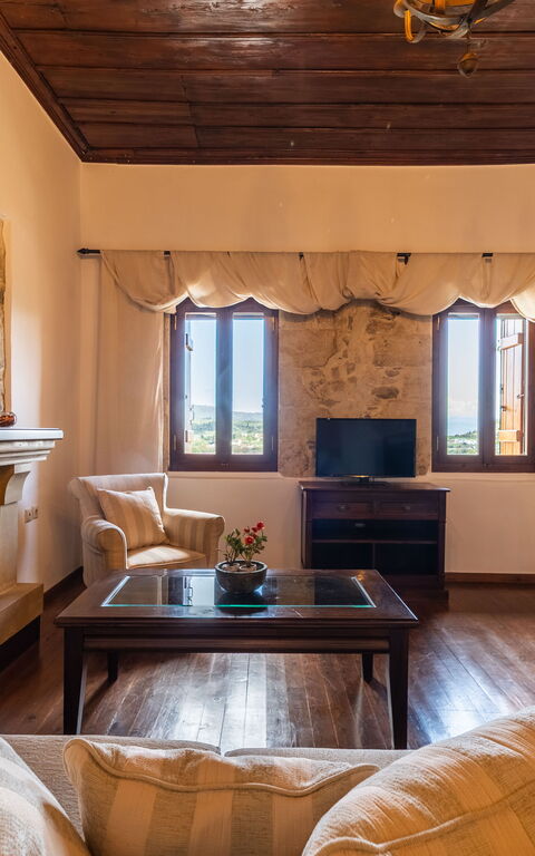 Villa Faye: Woonkamer