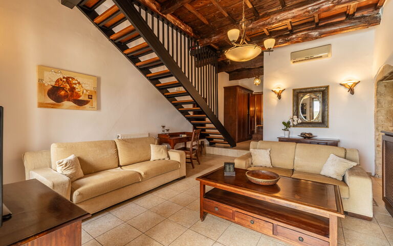 Villa Faye: Woonkamer