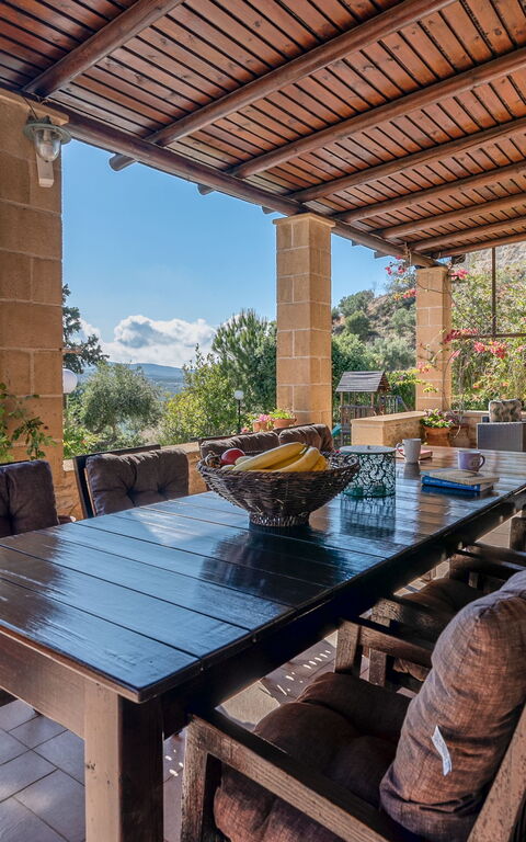 Villa Dimmare: Balkon / terras / patio, Buitenkanten, Buitenshuis, Keer bekeken