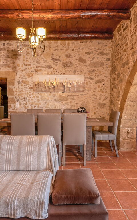 Villa Dimmare: Woonkamer