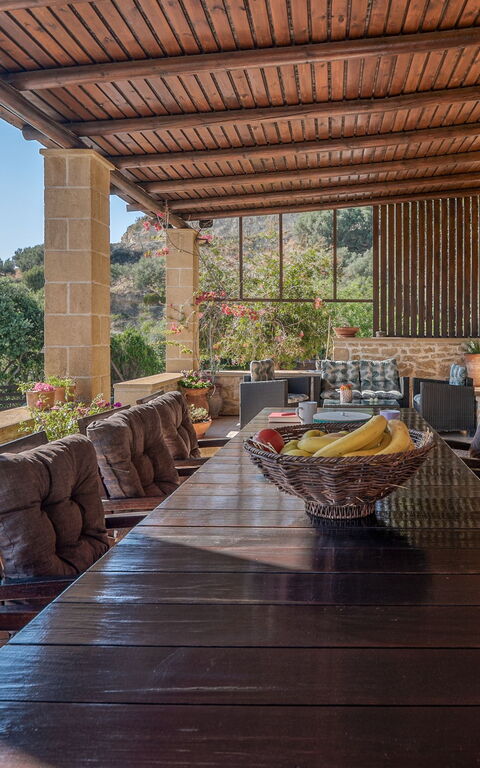 Villa Dimmare: Balkon / terras / patio, Buitenkanten, Buitenshuis, Keer bekeken