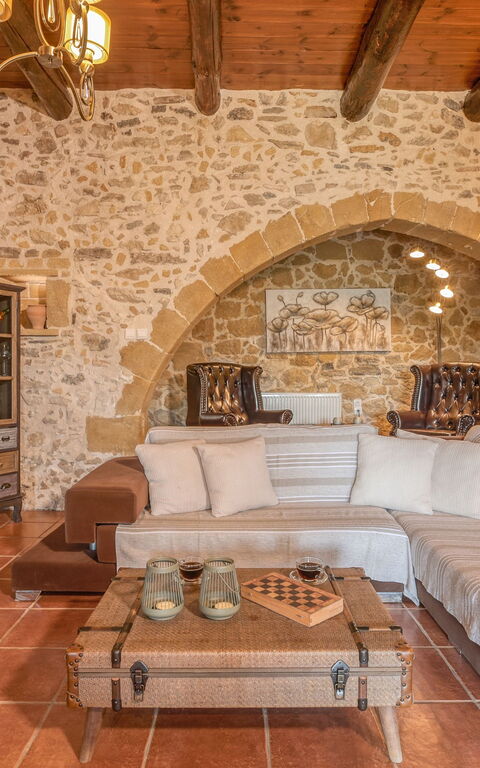 Villa Dimmare: Woonkamer