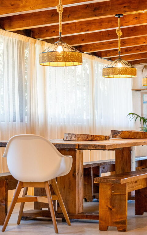 Villa Sole Tra i Ginepri: Lunchroom, Woonkamer