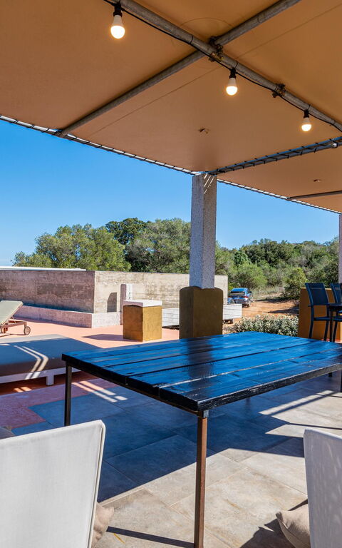 Villa Sole Tra i Ginepri: Balkon / terras / patio, Buitenkanten, Buitenshuis, Keer bekeken