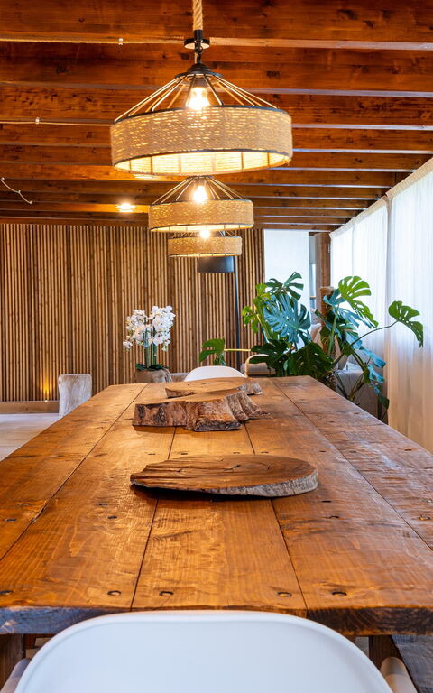 Villa Sole Tra i Ginepri: Lunchroom, Woonkamer