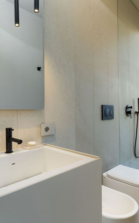 Villa Hermosa: Badkamer