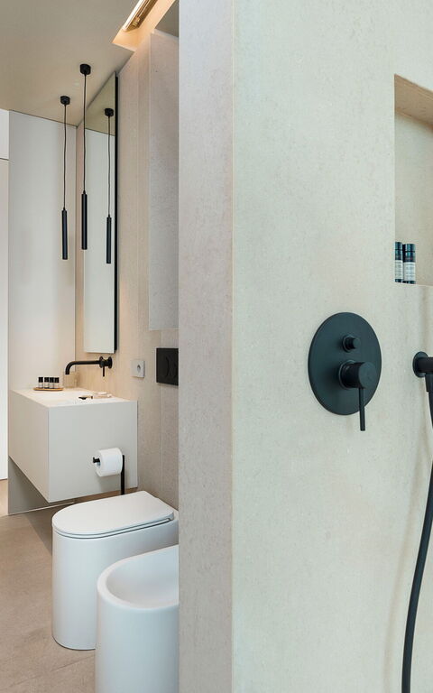 Villa Hermosa: Badkamer