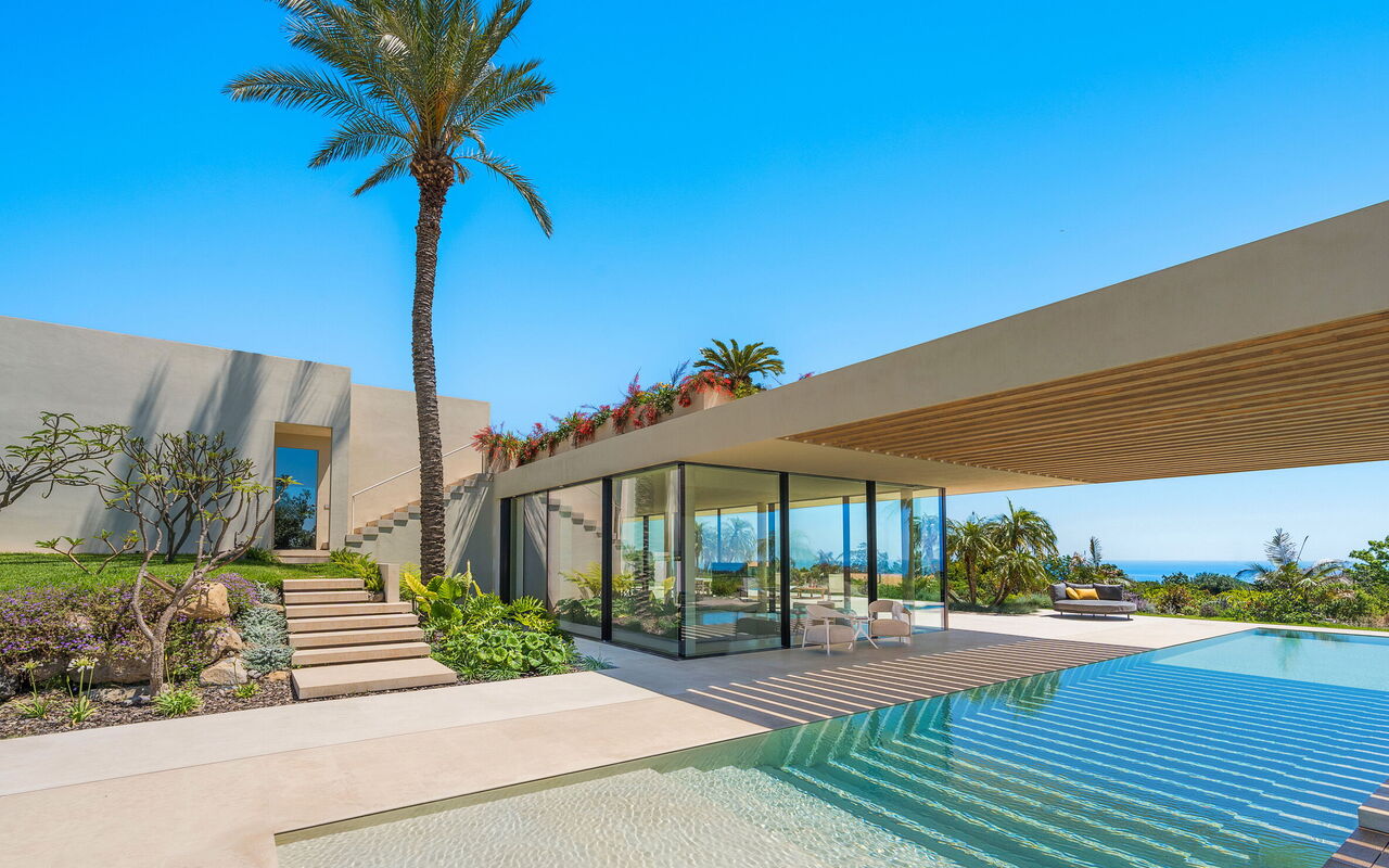 Villa Hermosa: Buitenkanten, Buitenshuis, zwembad