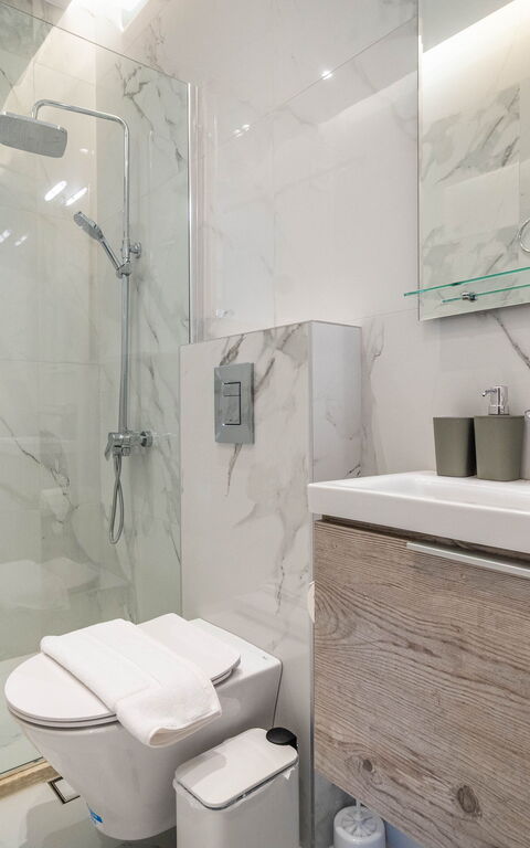 Villa Blini: Badkamer