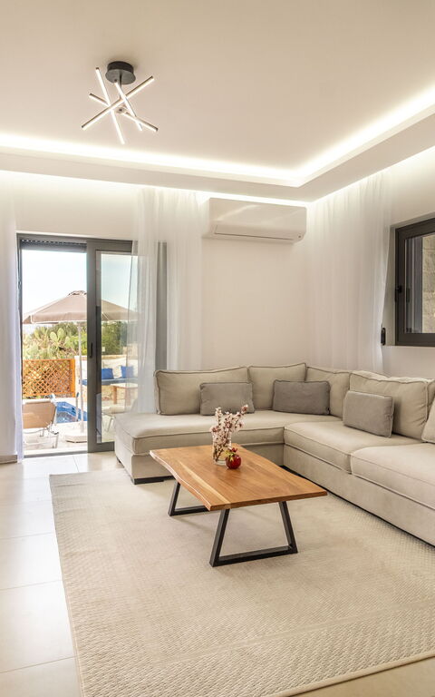 Villa Blini: Woonkamer