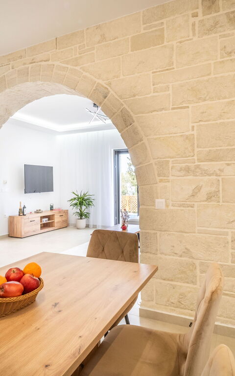 Villa Blini: Keuken, Lunchroom