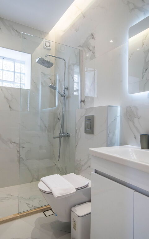 Villa Blini: Badkamer