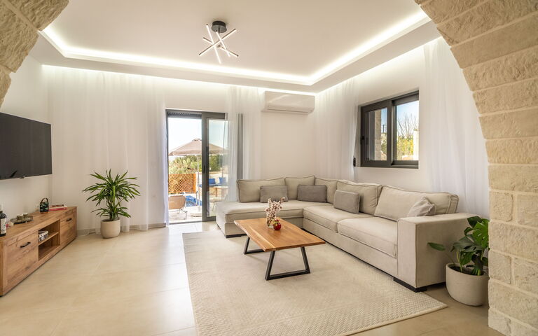 Villa Blini: Woonkamer