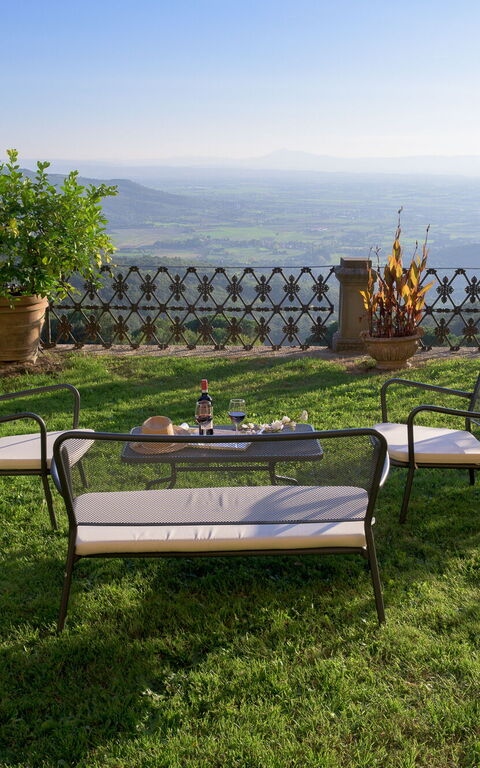 Villa Laparelli Pitti: Tuin