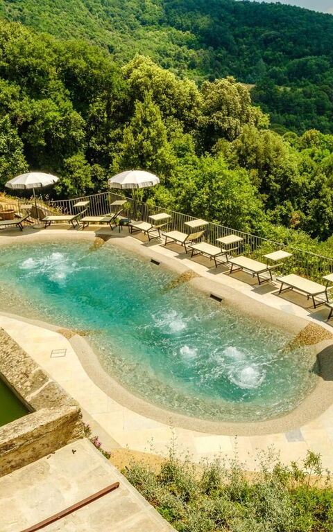 Villa Laparelli Pitti: Buitenkanten, Buitenshuis, zwembad