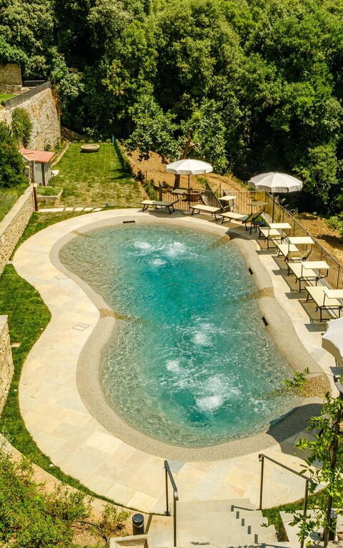 Villa Laparelli Pitti: Buitenkanten, Buitenshuis, zwembad