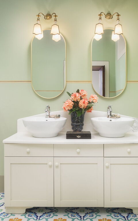 Villa Laparelli Pitti: Badkamer