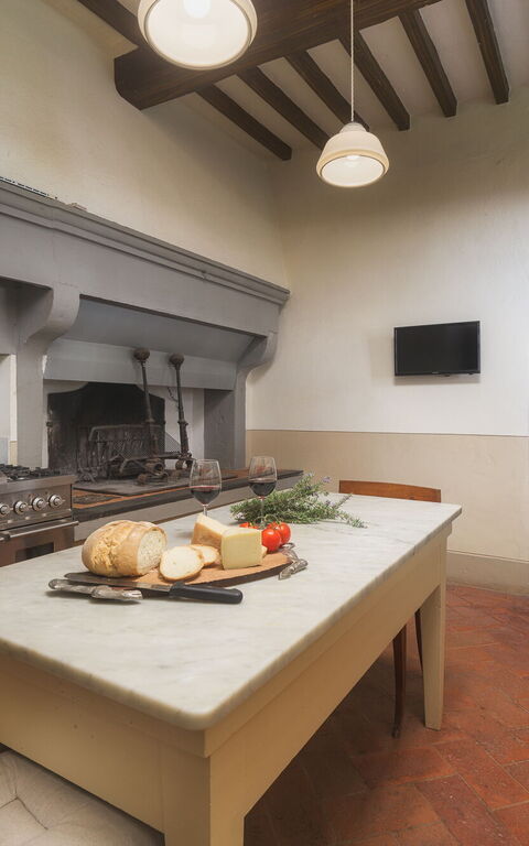 Villa Laparelli Pitti: Keuken