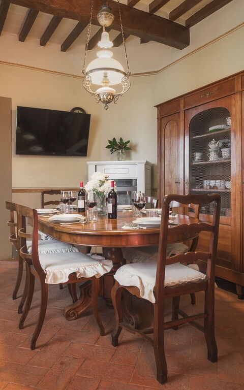 Villa Laparelli Pitti: Lunchroom