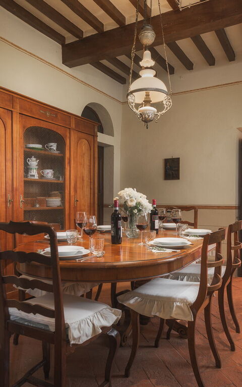 Villa Laparelli Pitti: Lunchroom