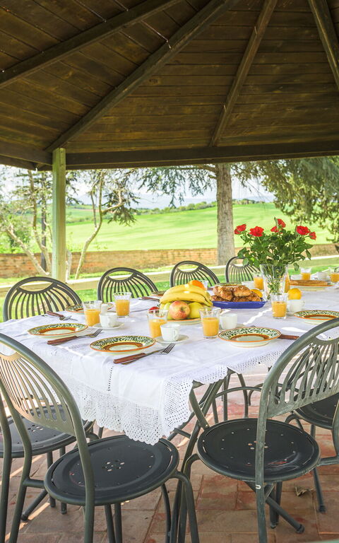 Villa la Contea: Buitenkanten, Buitenshuis