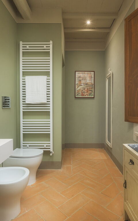 Villa la Contea: Badkamer