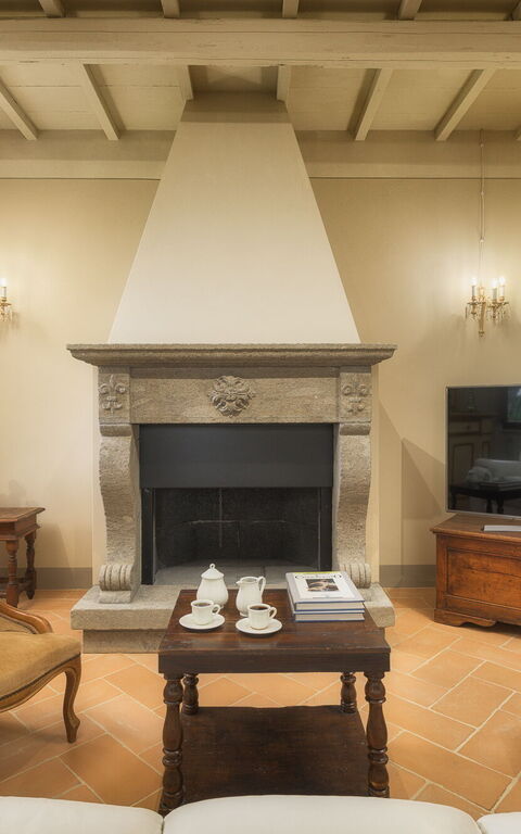 Villa la Contea: Woonkamer