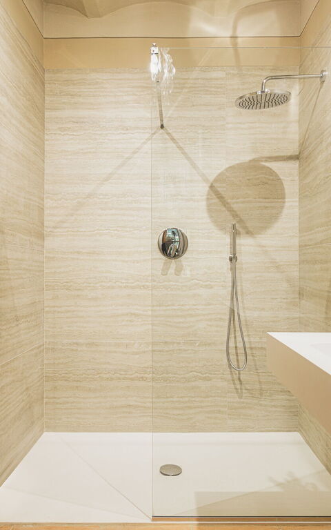 Villa la Contea: Badkamer