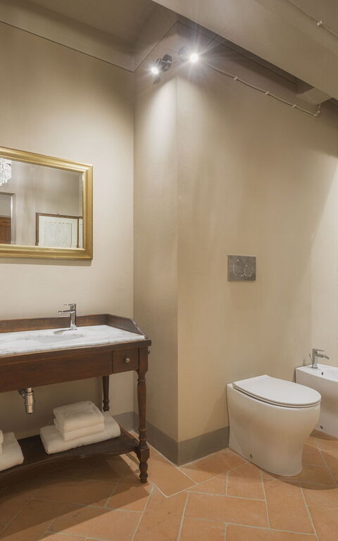 Villa la Contea: Badkamer